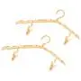 Toygogo 2 pcs Travel Hangers Portable Collapsible Clothes Hangers Folding Hangers Travel Laundry Accessories Space Saving for Clothes - Beige Toygogo 2 pcs Travel Hangers Portable Collapsible Clothes Hangers Folding Hangers Travel Laundry Accessories Space Saving for Clothes - Beige