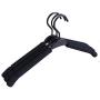 10Pcs Colorful Anti-Slip Sponge Padded Plastic Hanger for Clothes Coats Shirts Pants Random Color 10Pcs Colorful Anti-Slip Sponge Padded Plastic Hanger for Clothes Coats Shirts Pants Random Color