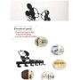 Ashland |Clothes Hanger Kids Creative Room Decoration Clothes Coat Rack 6 Hook (Mickey Minnie Mouse)