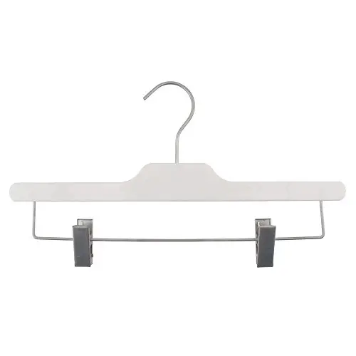 NAHANCO 91014RC50HU Premium Acrylic, High Gloss, Skirt Pant Hanger, 14inches, White (Pack of 12) NAHANCO 91014RC50HU Premium Acrylic, High Gloss, Skirt Pant Hanger, 14inches, White (Pack of 12)