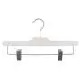 NAHANCO 91014RC50HU Premium Acrylic, High Gloss, Skirt Pant Hanger, 14inches, White (Pack of 12) NAHANCO 91014RC50HU Premium Acrylic, High Gloss, Skirt Pant Hanger, 14inches, White (Pack of 12)