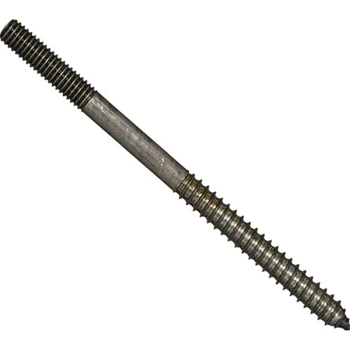 Hard-to-Find Fastener 014973172220 Hanger Bolts, 3/8 x 6, Piece-50