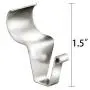 Vinyl Siding Hooks for Hanging, Heavy Duty Light Mailbox Planter Hanger 8 Pack