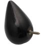 Vosarea Wall Hanging Hooks Wooden Water Drop Shaped Coat Hat Clothes Heavy Duty Hanger Raindrop Hooks