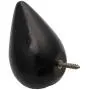 Vosarea Wall Hanging Hooks Wooden Water Drop Shaped Coat Hat Clothes Heavy Duty Hanger Raindrop Hooks