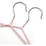 10pcs Random Color Stainless Steel Clothes Hanger Non-Slip Space Saving Clothes Hangers with Hook Closet Organizer Drying Racks