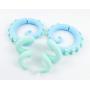 Menhera Fairy Kei Yami Kawaii Sweet Lolita Tentacle Earrings Pastel Creepy Jewelry Harajuku Disney Fake Faux Gauge Plug Goth Ear Hangers Kpop Anime Decora Octopus Tunnels Stretchers Tapers Piercings