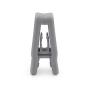 Plastic Slim-line Finger Clip Clothes Hanger Clips (60, Grey)
