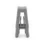 Plastic Slim-line Finger Clip Clothes Hanger Clips (60, Grey)