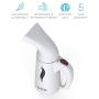 Pure Enrichment PureSteam Portable Fabric Steamer- Fast-Heating Clothes Steamer with Ergonomic Handle and Easy-Fill Water Tank for 10 Minutes of Continuous Steam - Ideal for Home or Travel (White)