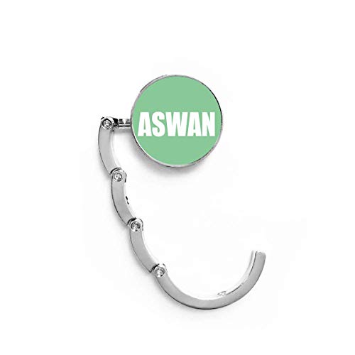 Aswan Egypt City Table Hanger Foldable Handbag Holder