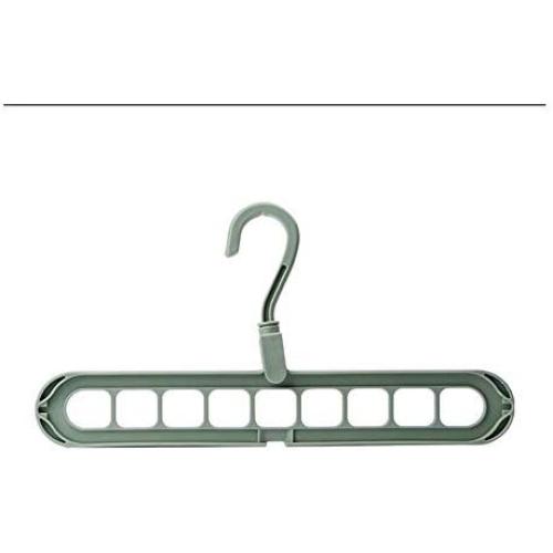 NUOCHEN Hangers Magic Multi-Port Support Circle Clothes Hanger Clothes Drying Rack Multifunction Plastic Clothes Hangers Home Storage Hangers (Color : Gray) NUOCHEN Hangers Magic Multi-Port Support Circle Clothes Hanger Clothes Drying Rack Multifunction Plastic Clothes Hangers Home Storage Hangers (Color : Gray)