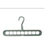 NUOCHEN Hangers Magic Multi-Port Support Circle Clothes Hanger Clothes Drying Rack Multifunction Plastic Clothes Hangers Home Storage Hangers (Color : Gray) NUOCHEN Hangers Magic Multi-Port Support Circle Clothes Hanger Clothes Drying Rack Multifunction Plastic Clothes Hangers Home Storage Hangers (Color : Gray)