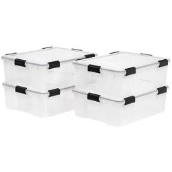 Ultimate Clear Boxes Storage [Set of 4]