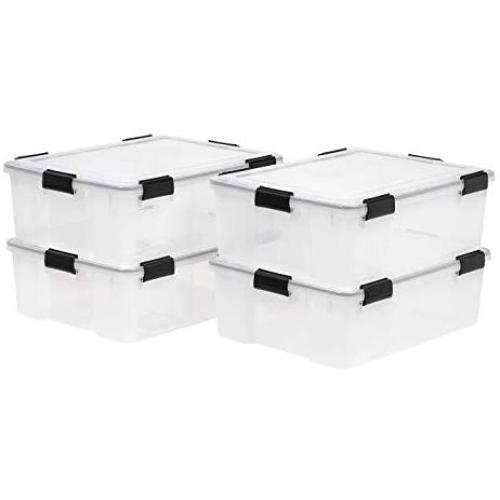 Ultimate Clear Boxes Storage [Set of 4]