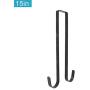S WIDEN ELECTRIC Door Wreath Hanger for Front Door | Double Sided Wreath Hanger Hook | Christmas Halloween Door Hanging Ornaments | Over Door Hangers for Clothes