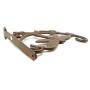 Large Cast Iron Dragonfly Plant Hanger Hook, Rustic Brown Bracket Style Hanging Plant Hook