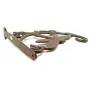 Large Cast Iron Dragonfly Plant Hanger Hook, Rustic Brown Bracket Style Hanging Plant Hook Large Cast Iron Dragonfly Plant Hanger Hook, Rustic Brown Bracket Style Hanging Plant Hook