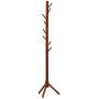 Coat Stand Solid Wood Hanger Floor-standing Bedroom Simple Clothes Shelf Simple Modern Hanger Wooden Coat Rack (Color : Brown, Size : 17640cm)