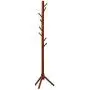 Coat Stand Solid Wood Hanger Floor-standing Bedroom Simple Clothes Shelf Simple Modern Hanger Wooden Coat Rack (Color : Brown, Size : 17640cm) Coat Stand Solid Wood Hanger Floor-standing Bedroom Simple Clothes Shelf Simple Modern Hanger Wooden Coat Rack (Color : Brown, Size : 17640cm)