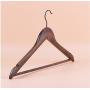 5pcs Wedding Dress Hanger Antislip Wooden Clothes Hangers, 45cm Wood Coat Suit Wedding Gown Display Hanger Space Saving