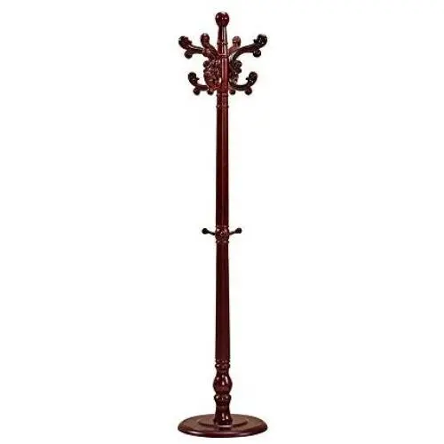COAT RACK European Solid Wood Floor Home Bedroom Living Room Simple Hanger Clothes Storage Rack H70.86 Inches