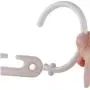 10Pcs New 3D Space Saving Hanger Magic Clothes Hanger with Hook Closet Organizer Home Tools 10Pcs New 3D Space Saving Hanger Magic Clothes Hanger with Hook Closet Organizer Home Tools