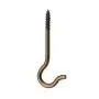 Rubbed Bronze Metal Cup Hooks Round End Screw-in Hanger for Indoor and Outdoor (Bronze 24 Pack) Rubbed Bronze Metal Cup Hooks Round End Screw-in Hanger for Indoor and Outdoor (Bronze 24 Pack)