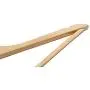 Ezihom Gugertree Solid Wooden Suit Hangers, Coat Hangers, Wood Clothes Hanger, Natural Finished, 10 Pack