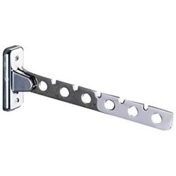 fayle Wardrobe Organizer Wall Mounted Stainless Steel Clothes Bar - Clothes Hanger Holder Organizer Heavy Duty Drying Rack