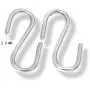 Waycreat 120Pcs Stainless Steel 1 Inch S Hooks Connectors S-shaped Hook