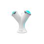 TriLuma Lamp, Portable, Rechargable LED Pod Lights with Adjustable Dimmer, 7 Vibrant Colors, 2 USB Charger Ports with Wall Hanger Accessories