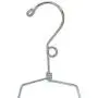 10 Pc 16&quot Lingerie Hanger Clothes Display Store Fixture Chrome Finish with Loop