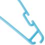 Non Slip Plastic Kids Notched Hangers Coat Child Baby Clothes 10 Pack Hangers