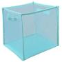 Loneflash Laundry Hampers Basket Collapsible with Carry Handle Net Cloth Hanger Storage 33x33x33cm