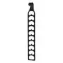 HJYPYJ Magic Hanger,Multifunction Non-Slip Hangers,Space-Saving Hanger Organizer Strong Bearing Capacity/Black / 30x4.3x5cm