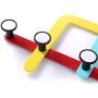 Fly Hook Subway Line Multi-Function Hook Creative Coat Hook Wall Hanger Multi-Function Rack Clothes Hook