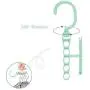 10pcs Random Color 5 Circle Plastic Hanger Cabide Clothes Hanger Hook Hanger Organizer Fixed Holder Storage Racks Buckle Hanger Anti-Slip Home 10pcs Random Color 5 Circle Plastic Hanger Cabide Clothes Hanger Hook Hanger Organizer Fixed Holder Storage Racks Buckle Hanger Anti-Slip Home