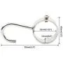 Pxyelec Stainless Steel Bathroom Clothes Coat Hanging Hook Hanger for 1.25 inch / 32mm Dia Rod Tube Pipe, Pack of 10 Pxyelec Stainless Steel Bathroom Clothes Coat Hanging Hook Hanger for 1.25 inch / 32mm Dia Rod Tube Pipe, Pack of 10