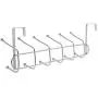 2PC Clothes Hangers Rack Over Door Stainless Steel 12 Hooks Clothing Coat Hanger Kitchen Bedroom Home Storage Decoration
