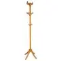 Pentaero 180X60X60Cm Floor-Standing Coat Rack, Simple Bedroom Hanger, Rack Clothes Rack, Standing Entryway Coat Rack, Coat Tree Hat Hanger Holder 12 Hooks Hanging Clothes (Yellow)