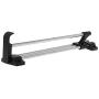 WHER Retractable Wardrobe Clothes Hanger Pull Out Closet Rod Rail Organizer Rack