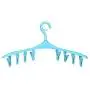 Wash Sock - Multifunction Practical 8 Clips Underwear Socks Hanger Plastic Laundry Washing Clothes Airer Dryer - Wooden Cute Hanging Stainless Clips Hooks Plastic Bamboo Wood Large Pegs C
