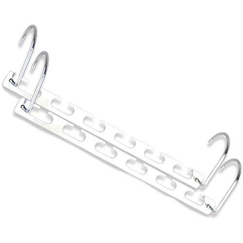 RuiLing 2pcs Multifunction Hanger Clothes Storage Rack Metal Space Saving Wardrobe Clothing Hangers RuiLing 2pcs Multifunction Hanger Clothes Storage Rack Metal Space Saving Wardrobe Clothing Hangers