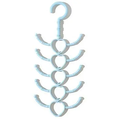 lliang Hangers Rotatable 10-Claw Clothes Hanger Windproof Clothes Hanger Handbag Bag Holder Space Saving Clothes Hanger Organizer