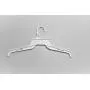 Hanger Monster 16" White Plastic Dress Hangers 60 Pack, Middle Heavy Weight,Model# 304