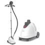 Pure Enrichment PureSteam XL Standing Steamer with Garment Hanger - Heats in 45 Seconds with 0.5-Gallon Water Tank for 1 Hour Continuous Steaming - Includes Fabric Brush and Easy-roll Wheels
