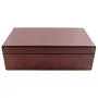 The Bamboo Leaf Tea Boxes Storage Organizer for Tea Collections, 8 Compartment w/Solid Lid (Cherrywood) The Bamboo Leaf Tea Boxes Storage Organizer for Tea Collections, 8 Compartment w/Solid Lid (Cherrywood)