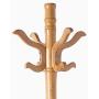 GGYDD Rubber Wood Coat Rack, Free Standing Hat Hanger Tree Holder Entryway Clothes Rack with Round Base for Jackets Hats Bags Umbrella-d 39x183cm(15x72inch)