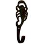 Purpledip Brass Wall Hook Sting Operation: Vintage Design Coat Clothes Hanger (11730) Purpledip Brass Wall Hook Sting Operation: Vintage Design Coat Clothes Hanger (11730)